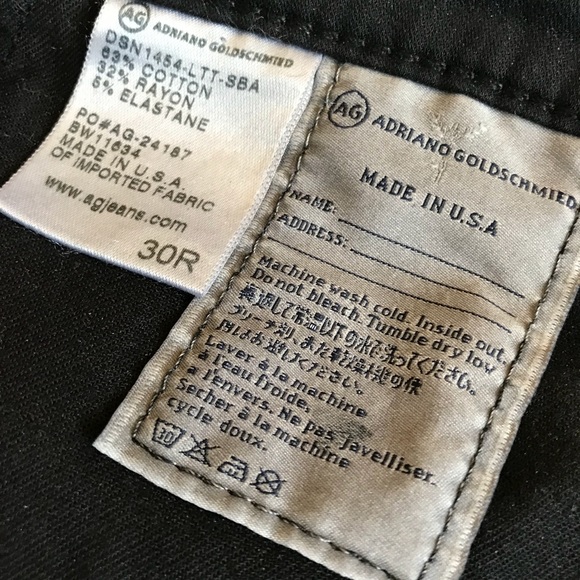 ❤️ SOLD ❤️ AG THE BEAU SKINNY LEATHERETTE JEANS - Picture 8 of 8